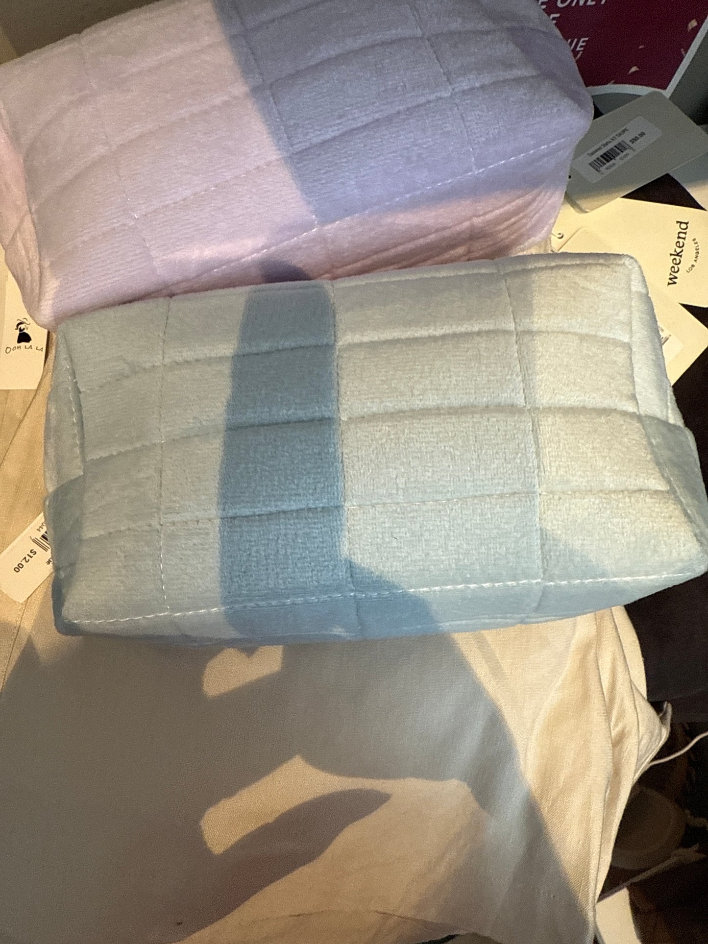 Velvet Cosmetic Bags