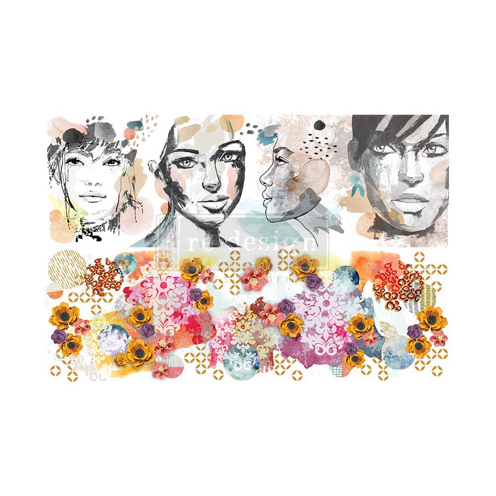 Redesign Décor Transfers Cece In Truth Beauty 24"x35"