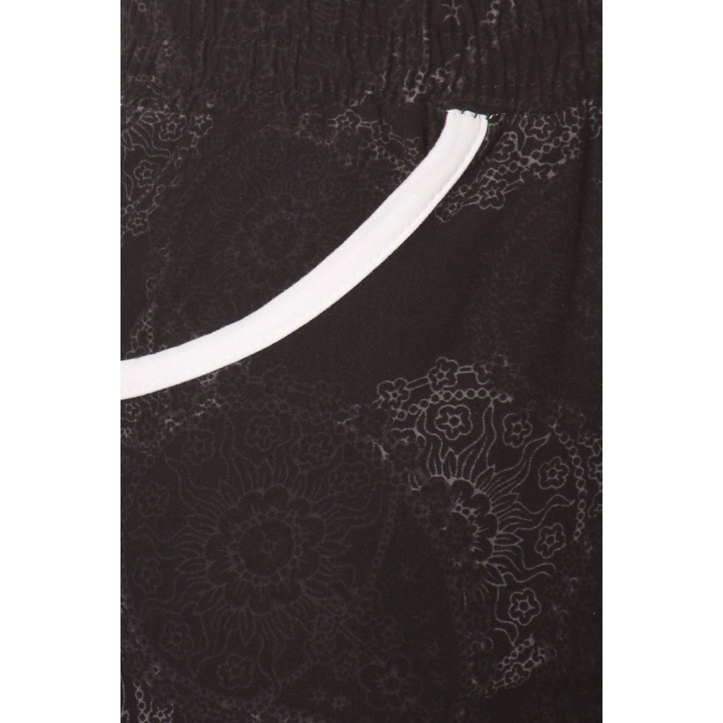 Buttery Soft Print Shorts with Elastic Waistband