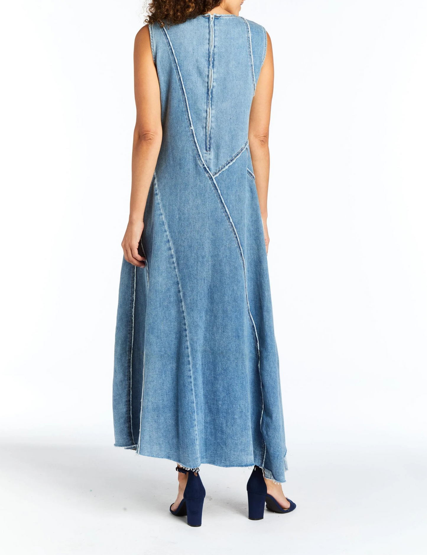 Jean Maxi Dress - S