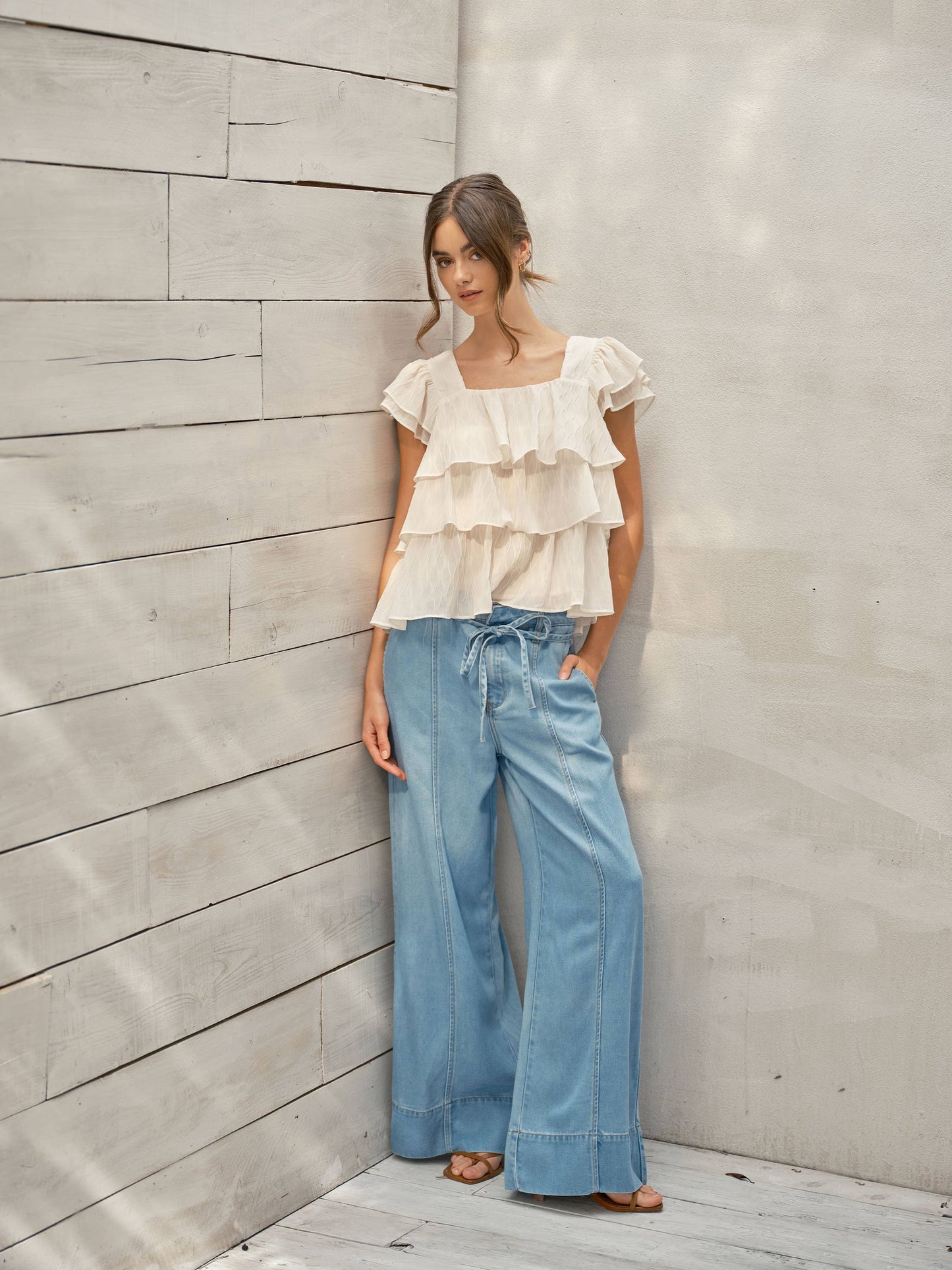 SUPER SOFT WIDE LEG PANTS