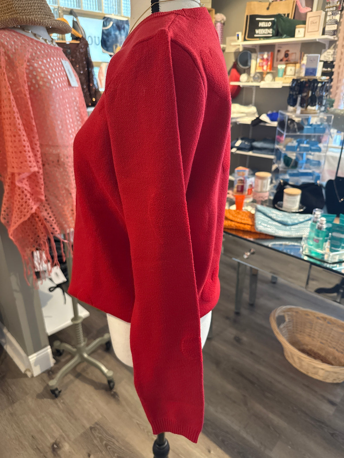 Nicole Miller New York Red Sweater