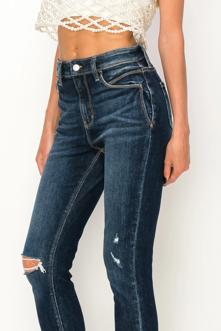High Rise Skinny Jeans - 15