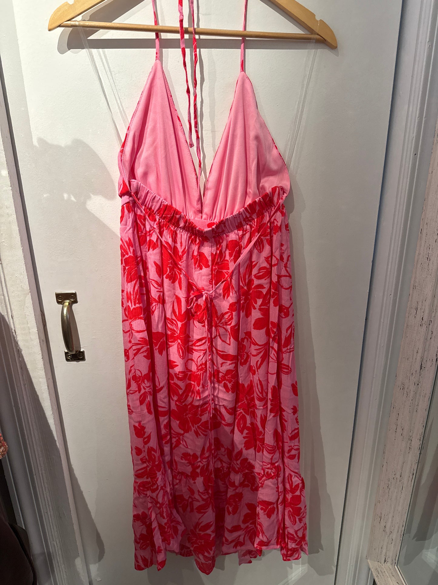 Pink Flowers Sundress