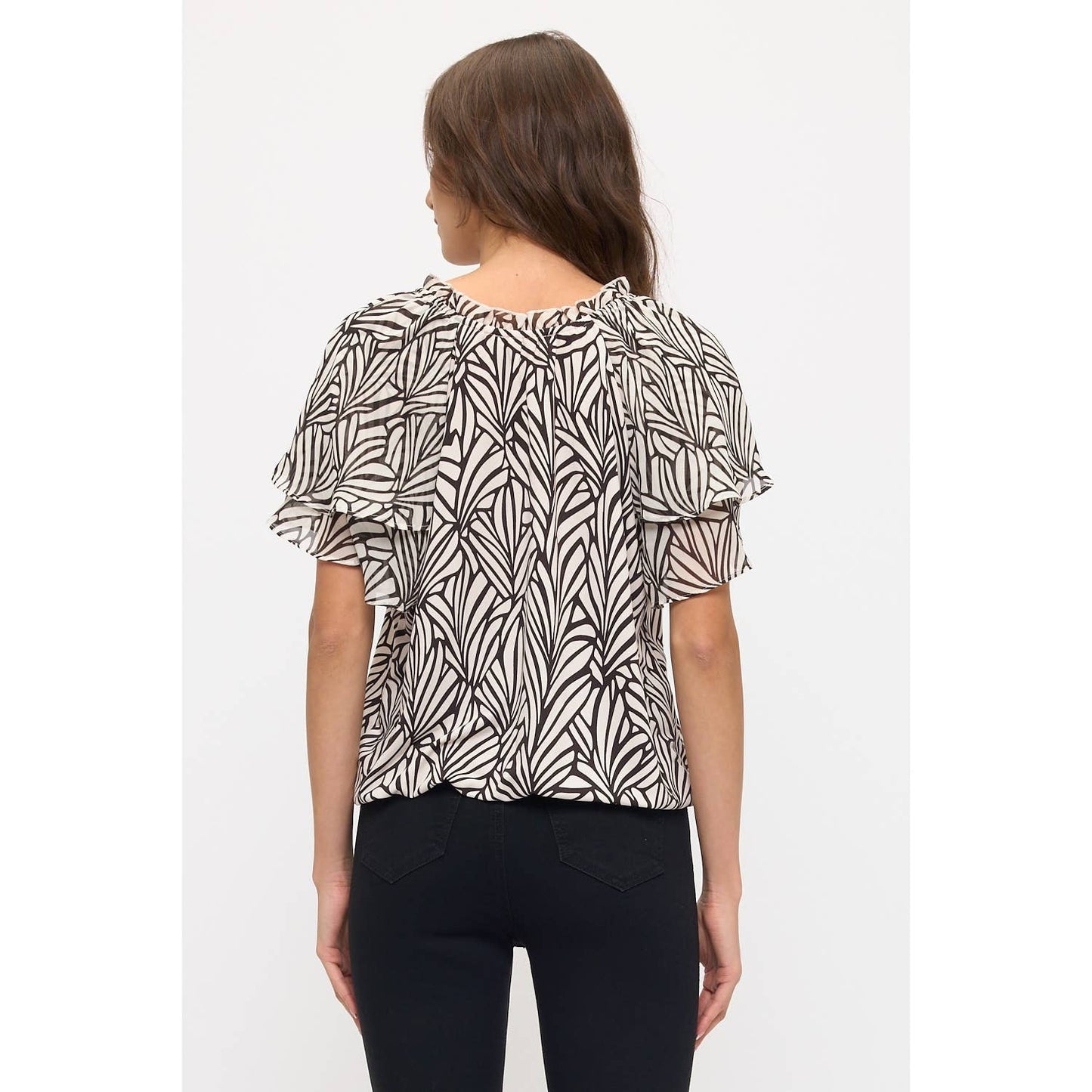 MIX MEDIA LATTICE BUBBLE PEASANT