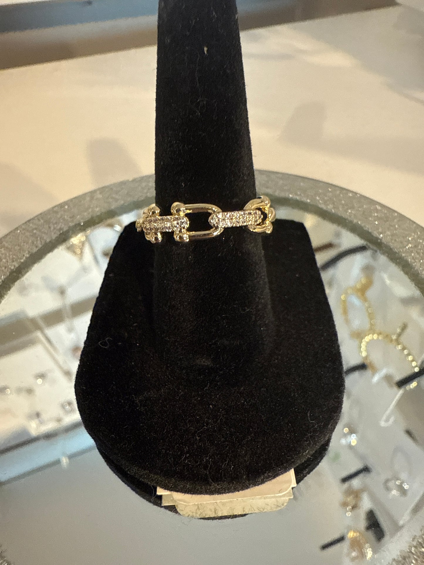 Gold & Crystal Link Adjust