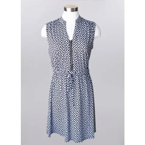 Sleeveless 1/2 Zip Dress - XL
