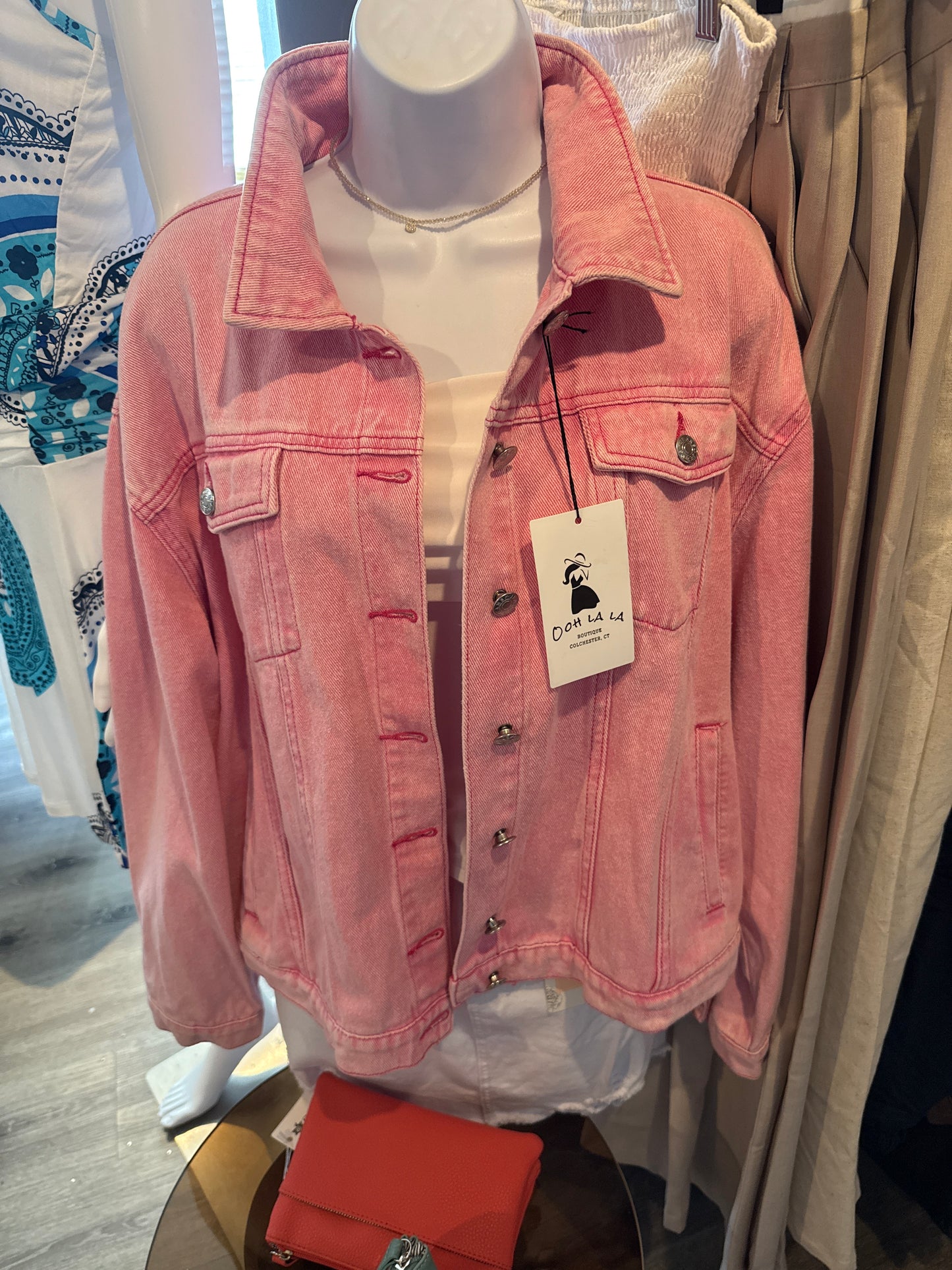 Pink Denim Jack