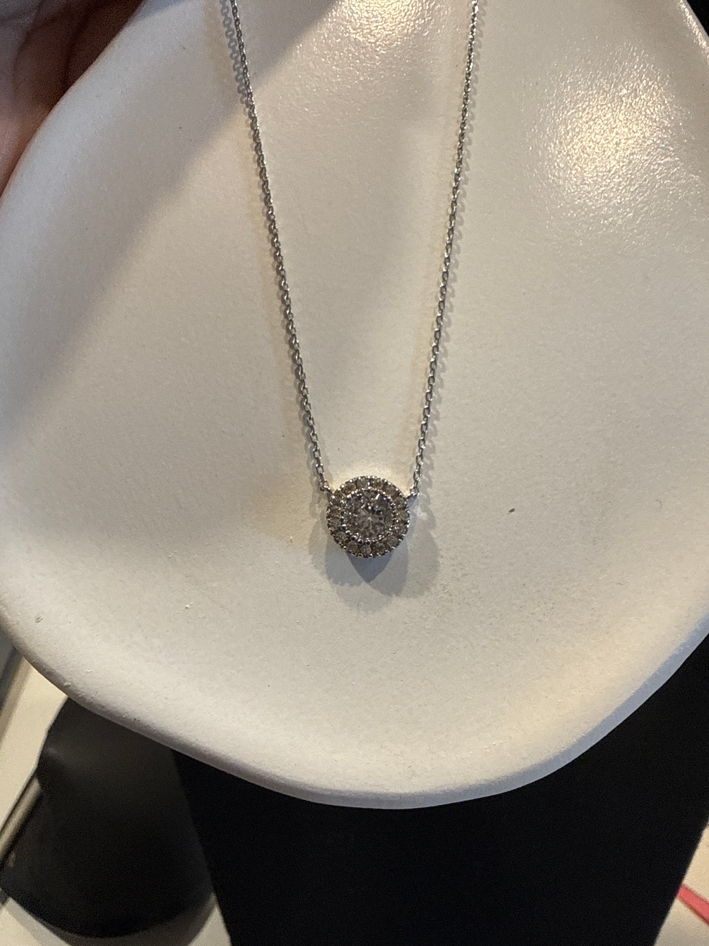 RH Round CZ Necklace