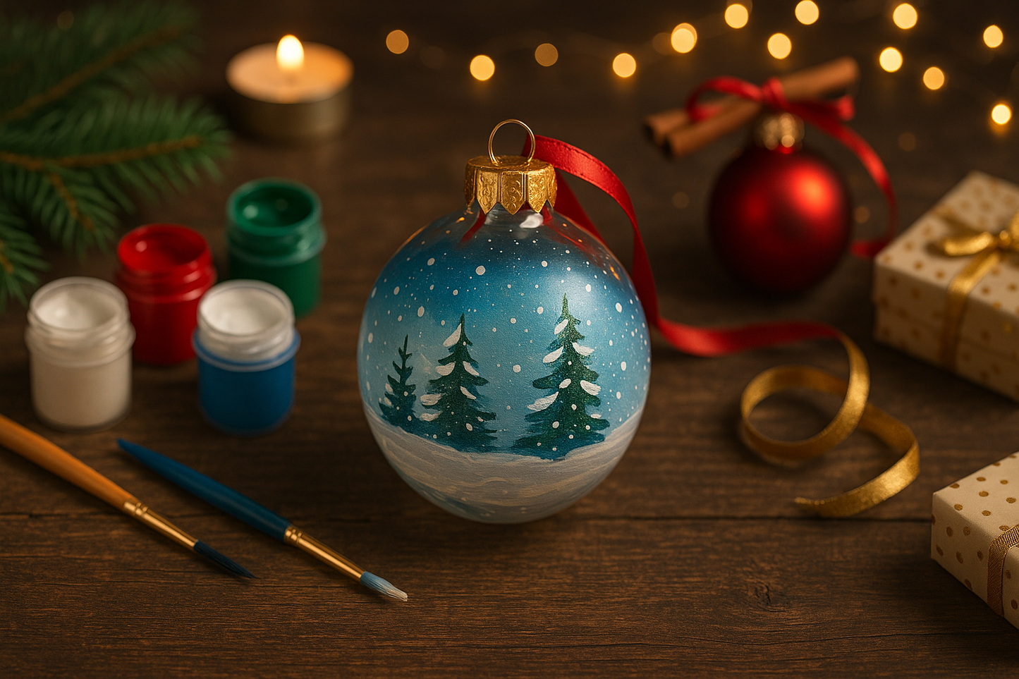 Virtual Glass Ornament Workshop