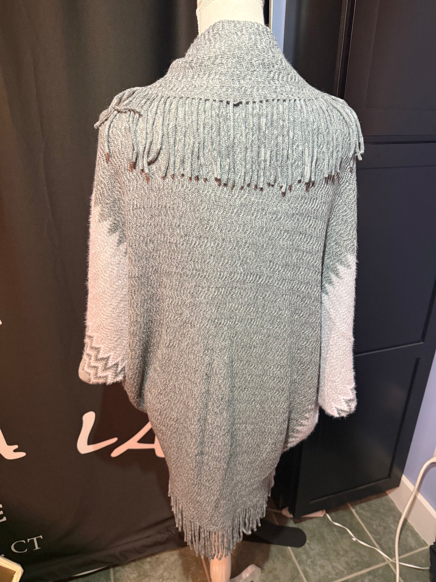 Sweater Poncho