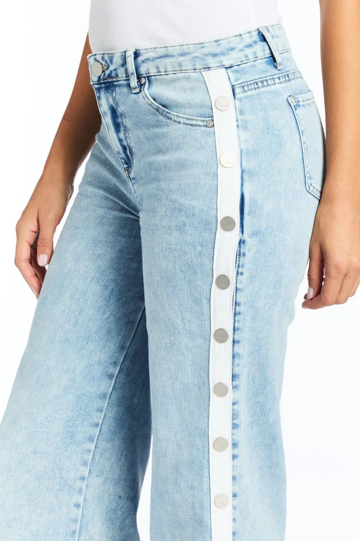 Snap me up wide leg