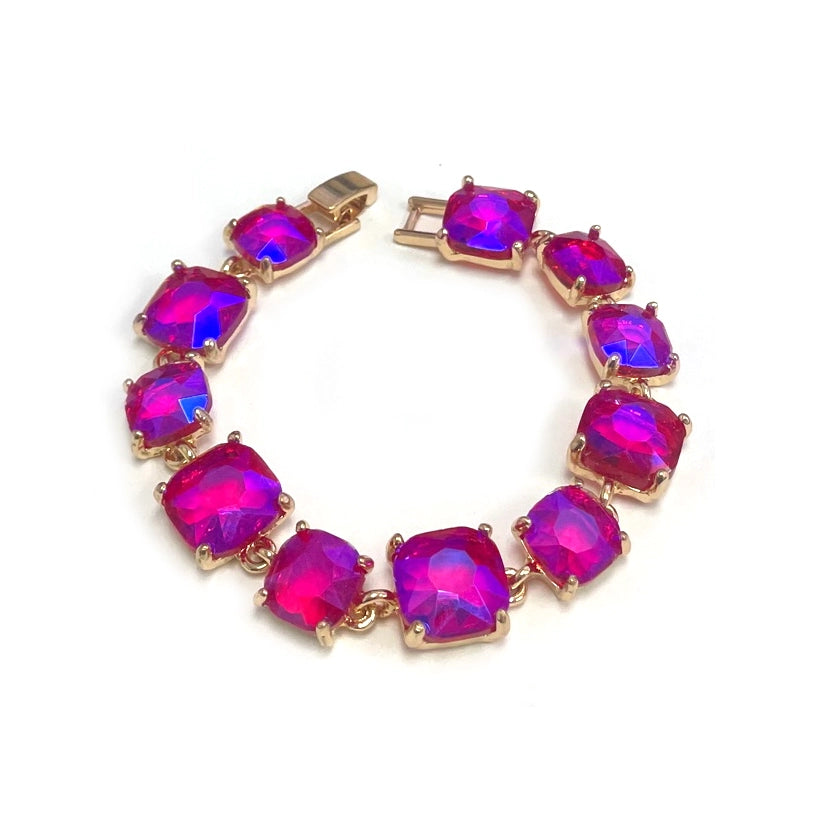 Cushion Crystal Bracelet
