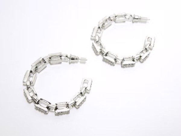 Rhinestone Hoops