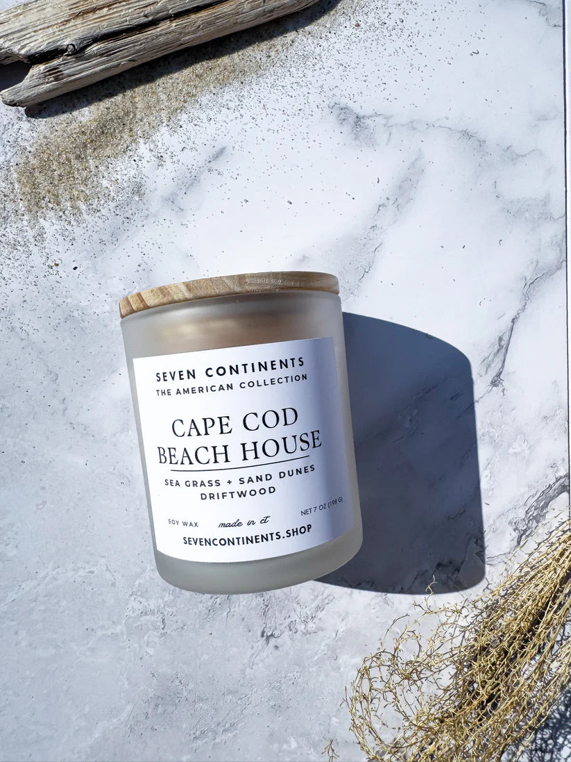 Seven Continents Cape Cod Beach House - Soy Candle