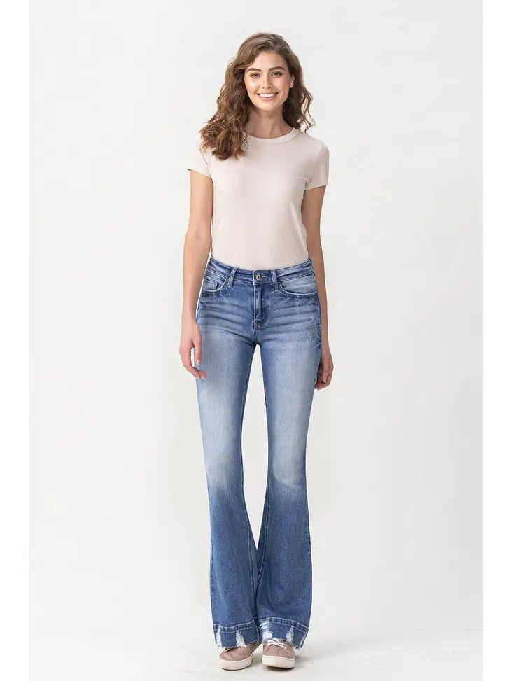 Mid Rise Flare with Trousers - 32