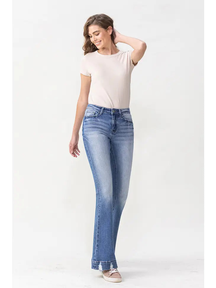 Mid Rise Flare with Trousers - 32