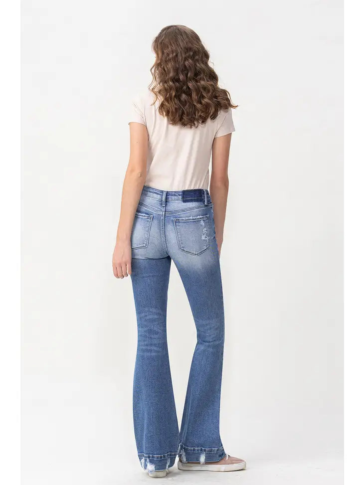 Mid Rise Flare with Trousers - 32