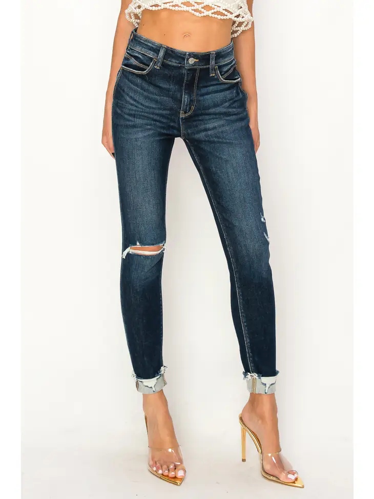 High Rise Skinny Jeans - 15
