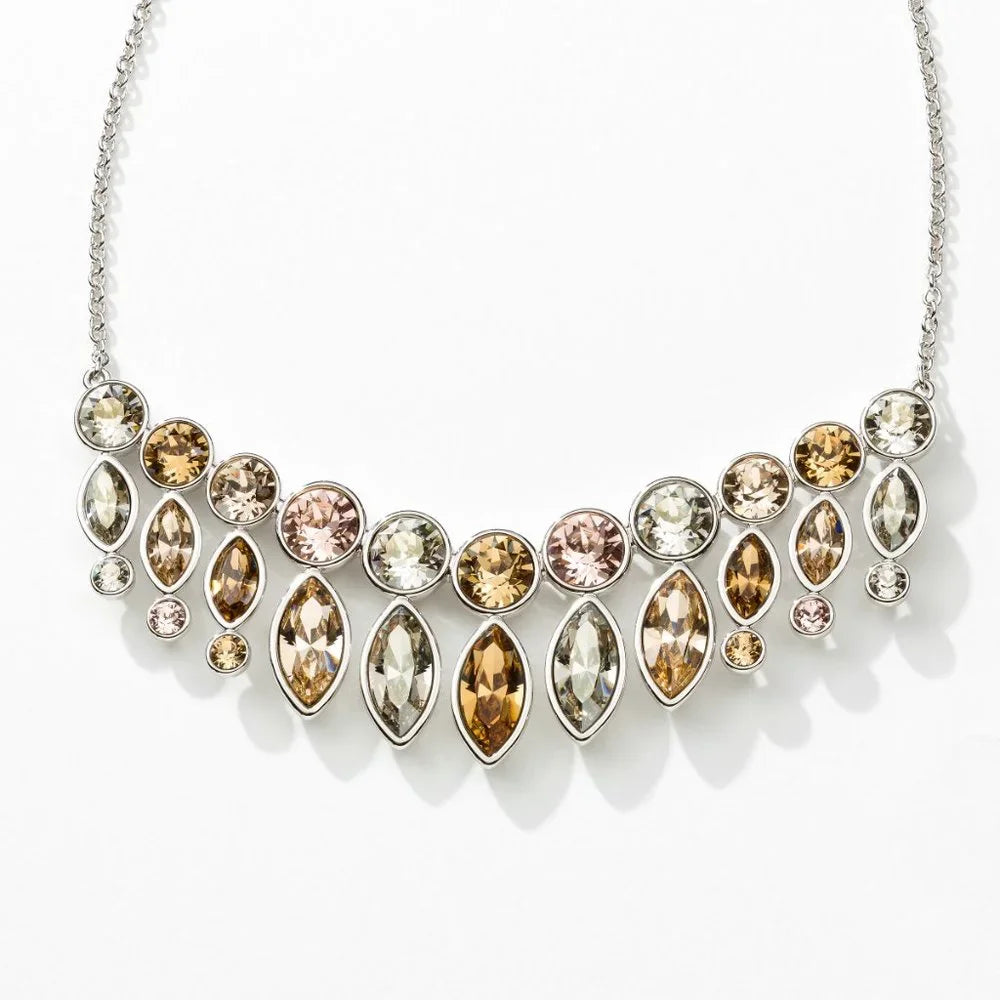 Touchstone Crystal by Swarovski Snad Castle Necklace