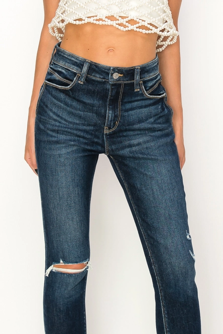 High Rise Skinny Jeans - 15