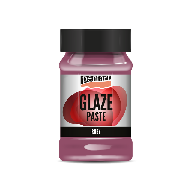 Pentart Glaze paste 100 ml - Ruby