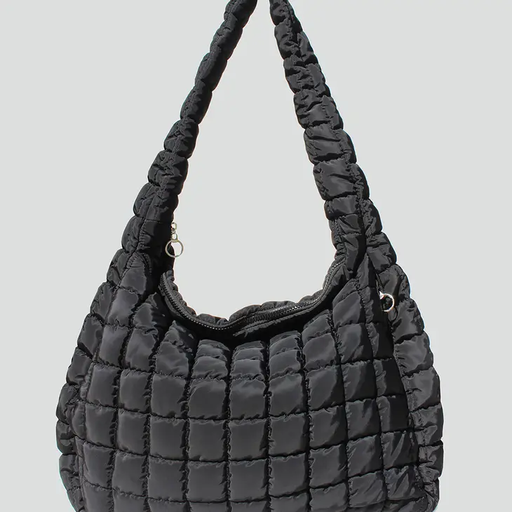 Cleao Slouchy Quilted Tote