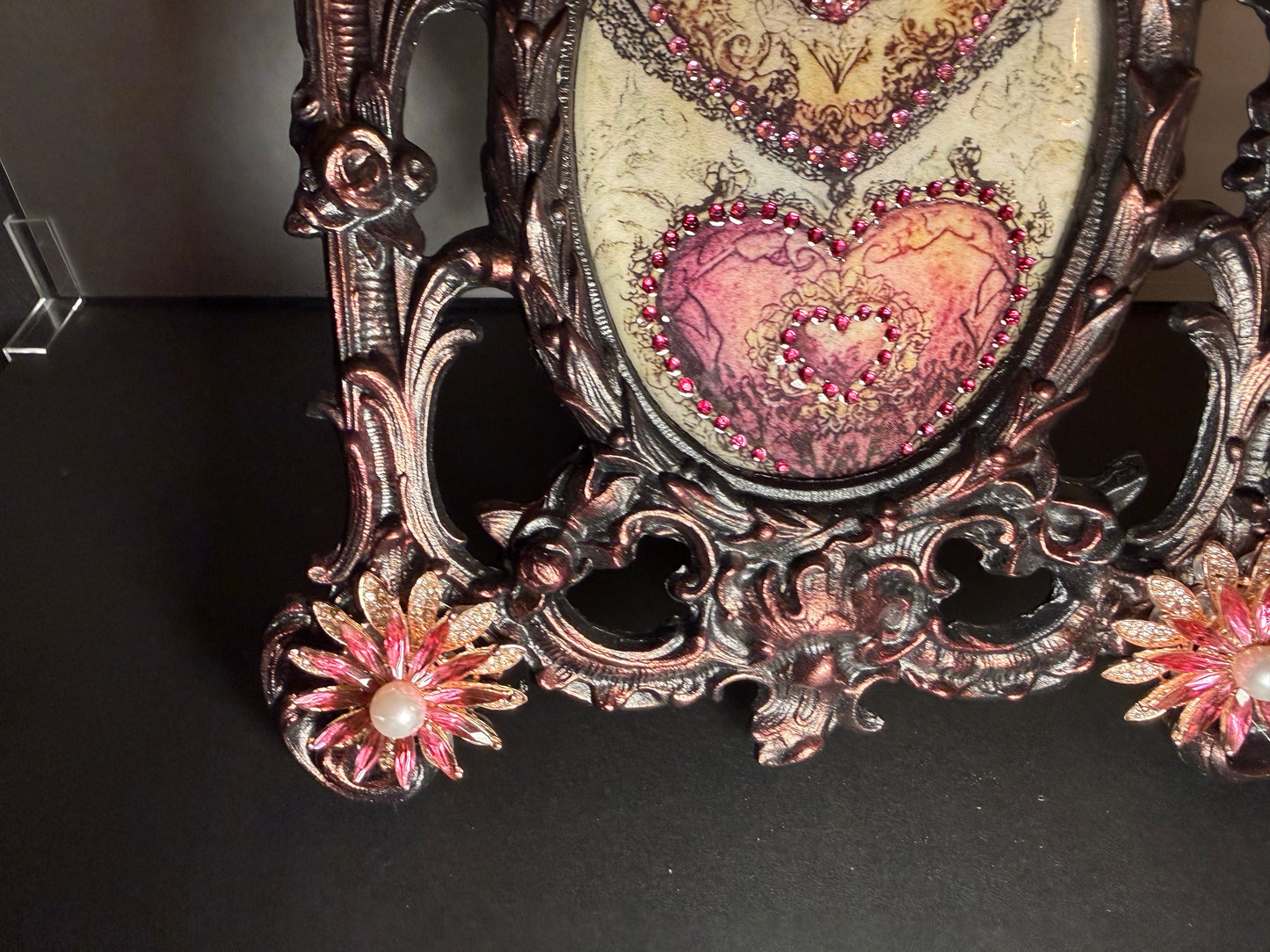 Handcrafted Romantic Victorian Frame