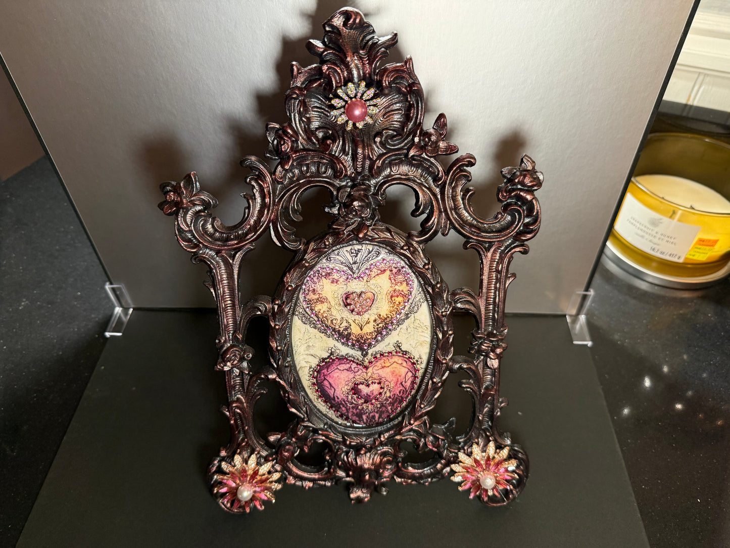Handcrafted Romantic Victorian Frame