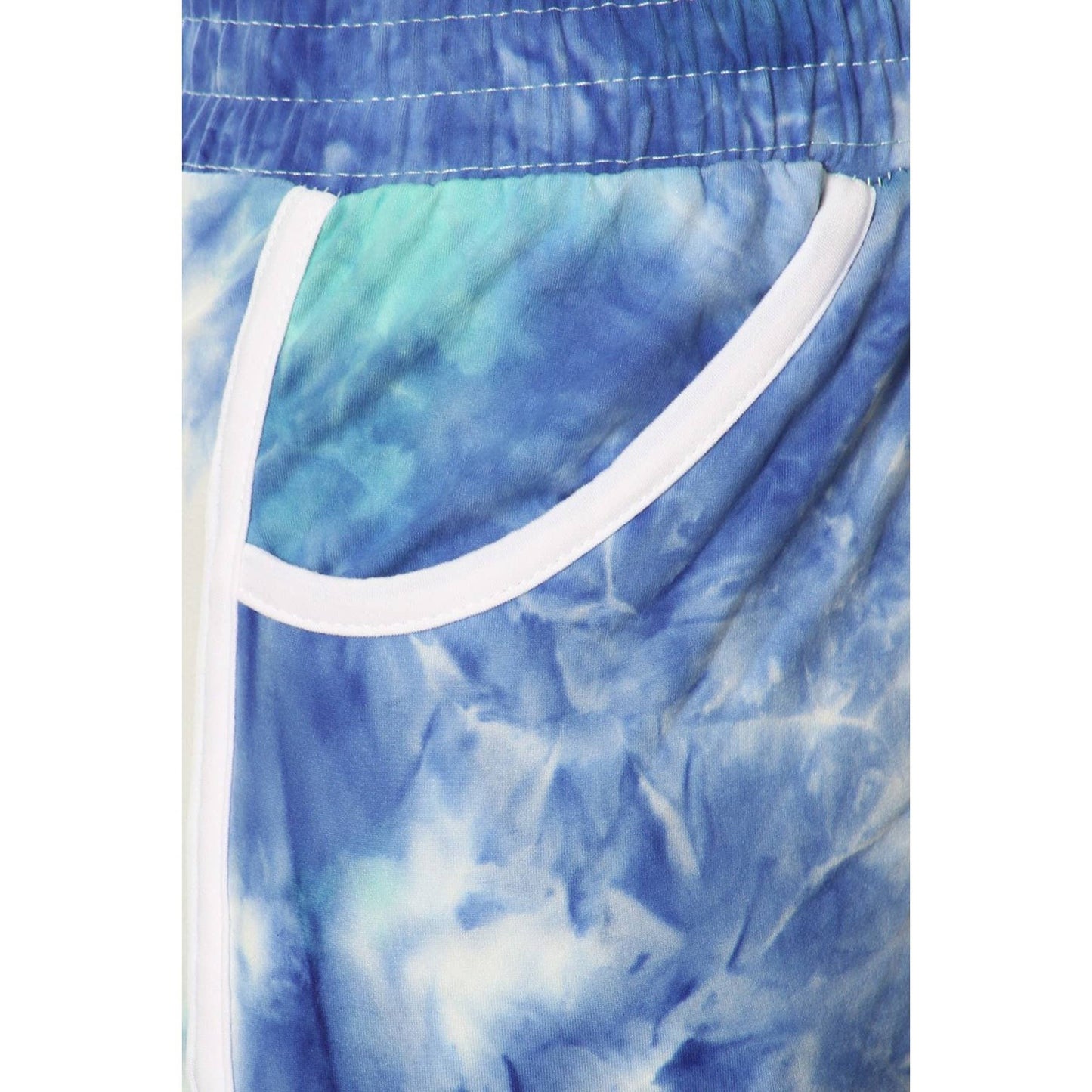 Buttery Soft Print Shorts with Elastic Waistband