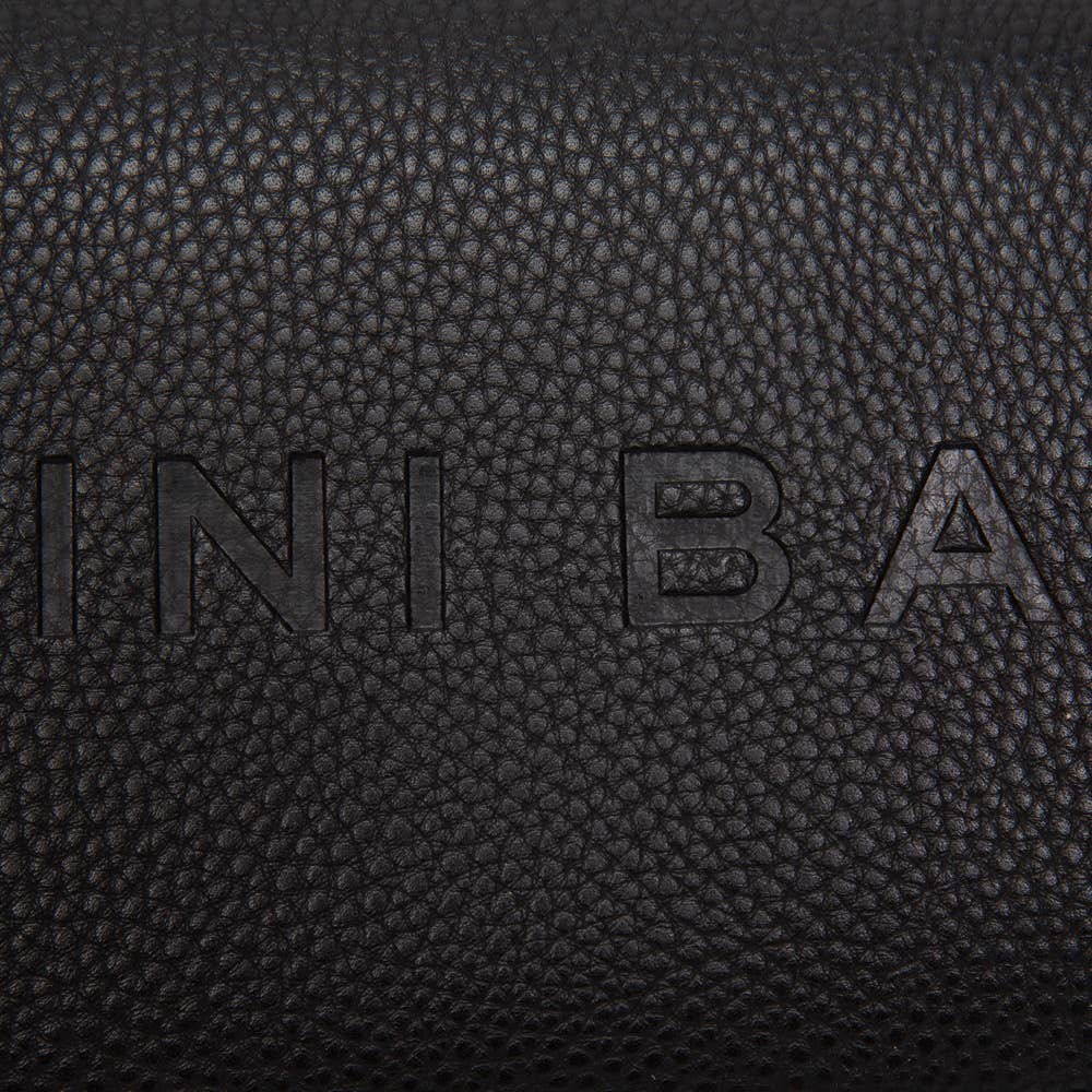 Faux Leather MINI BAG Message Structured Crossbody Bag