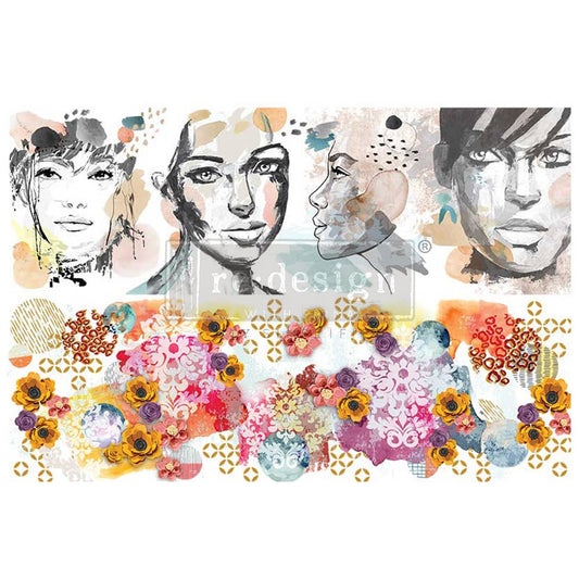 Redesign Décor Transfers Cece In Truth Beauty 24"x35"