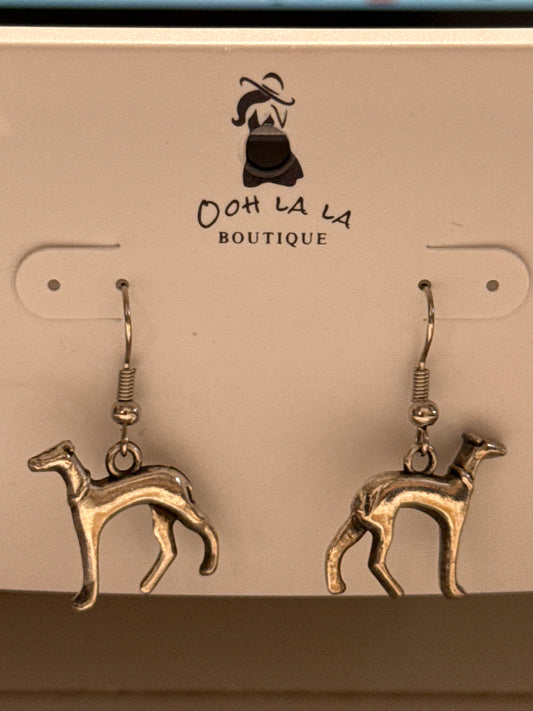 Handcrafted Dog Earrings