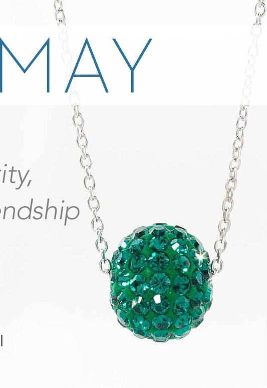 Touchstone Birthstone Pendant- May