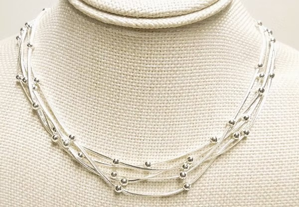 Silver Magnetic Necklace