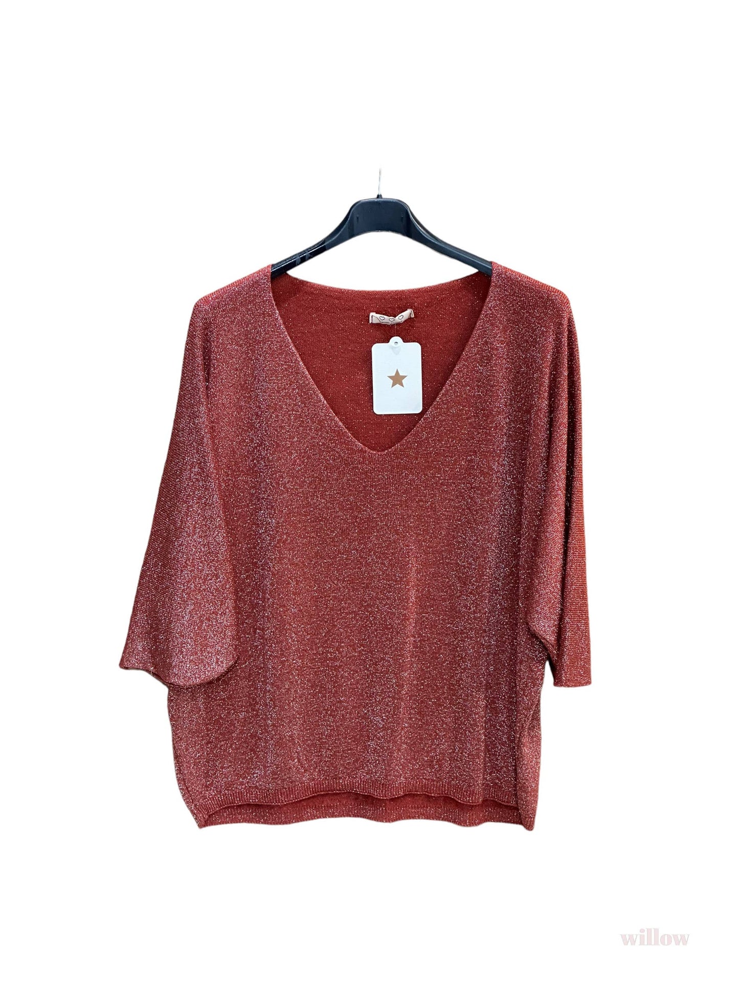 Lurex Modal Fine Sweater