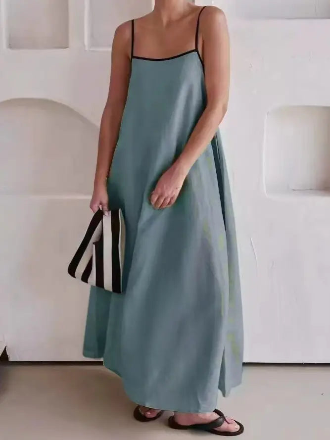 Minimalism Chic Vibe Spaghetti Straps Dress