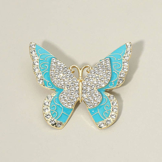 Rhinestone Pave Enamel Butterfly Bling pack