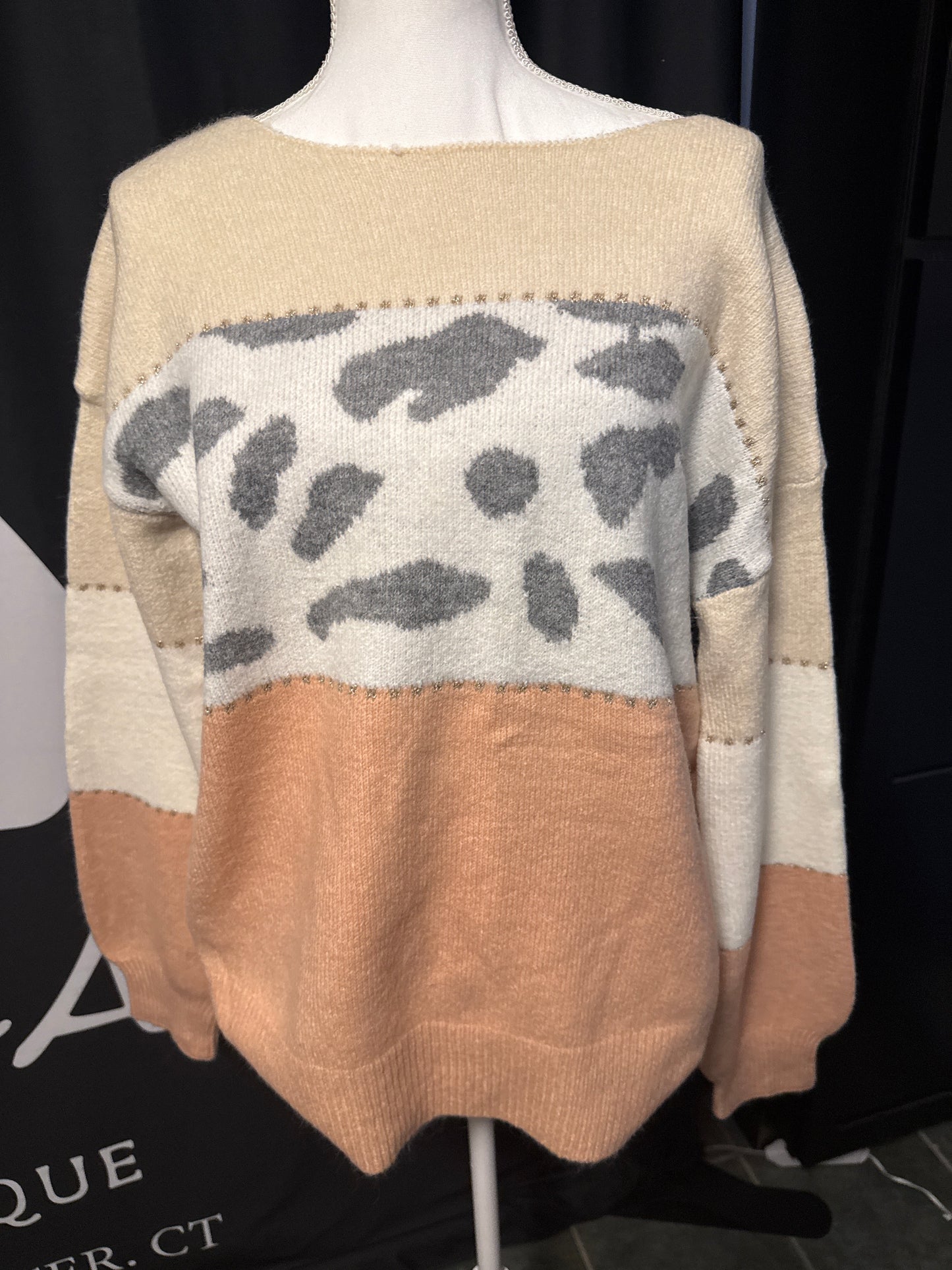 Cozy Multi Color Sweater