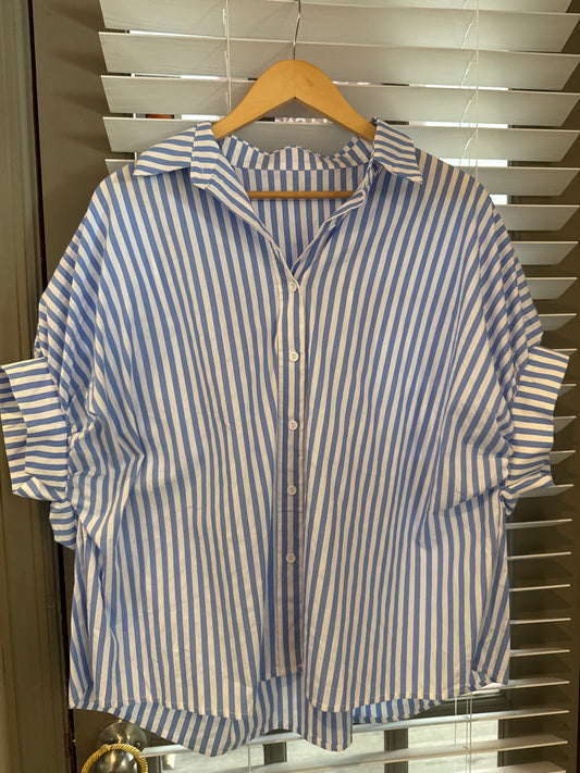 SB Stripe Dolan Oversize Shirt