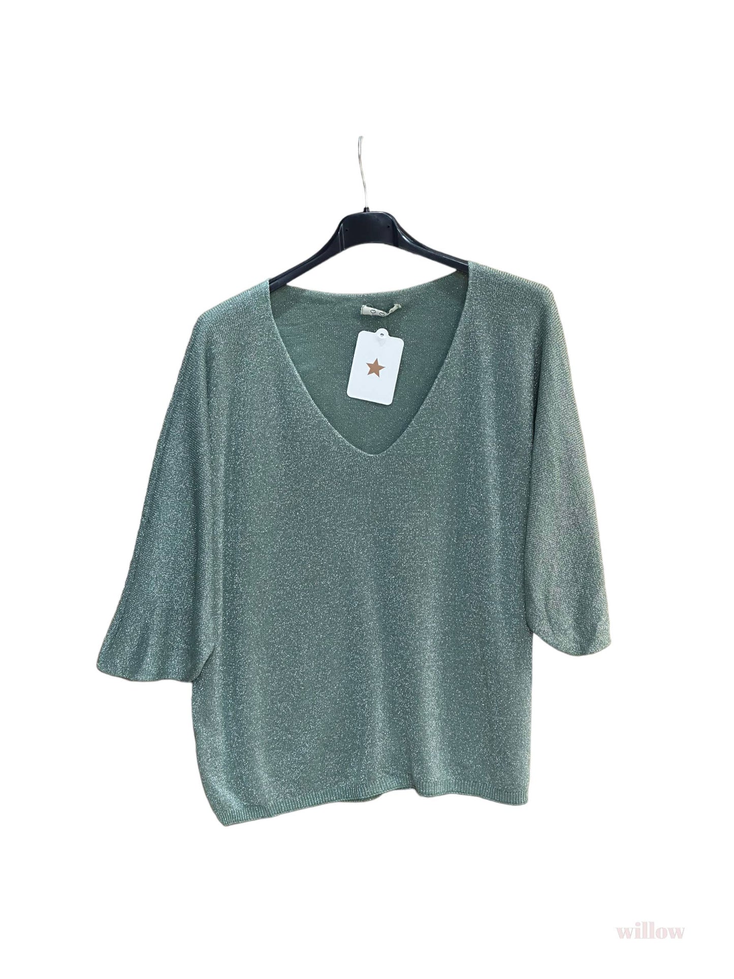 Lurex Modal Fine Sweater