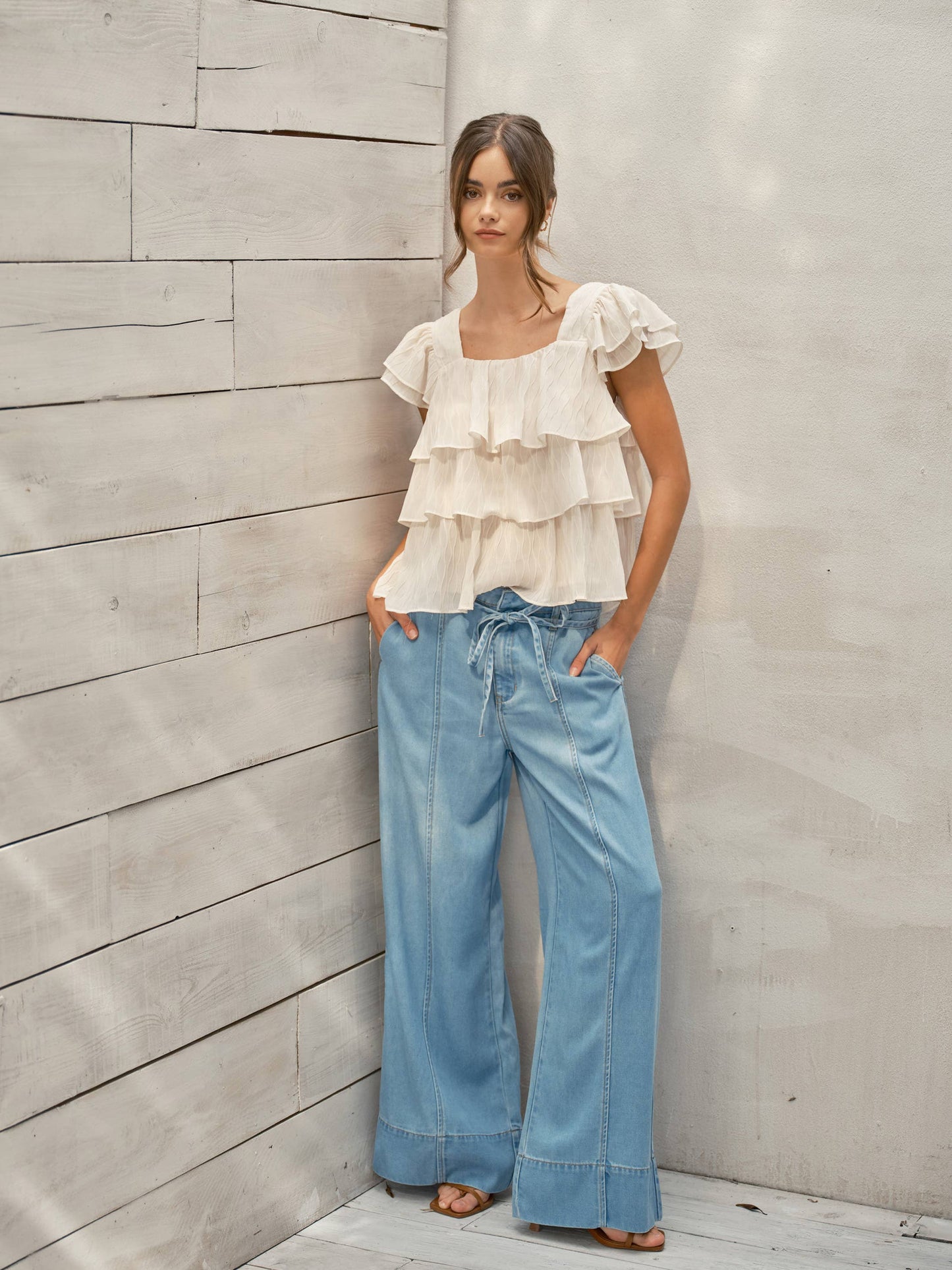SUPER SOFT WIDE LEG PANTS