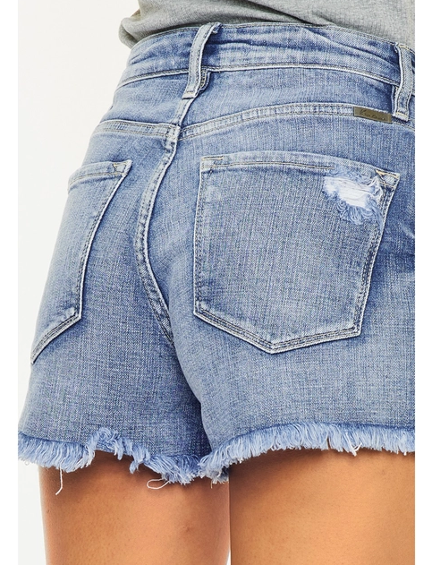 High Rise Mom Shorts