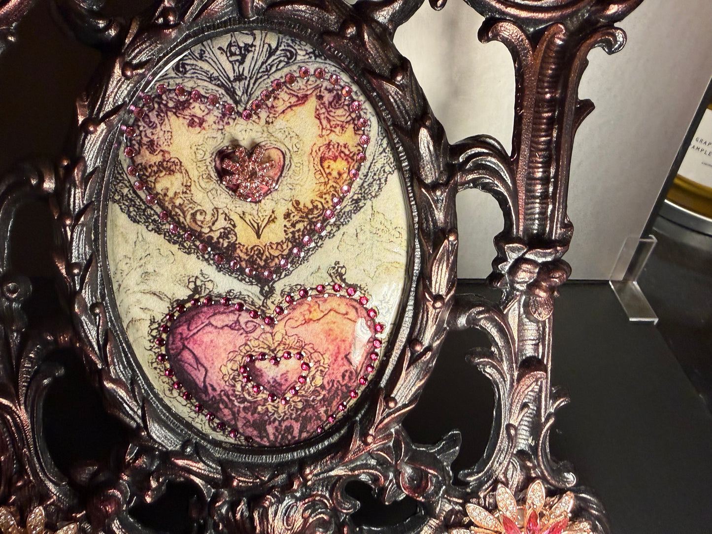 Handcrafted Romantic Victorian Frame