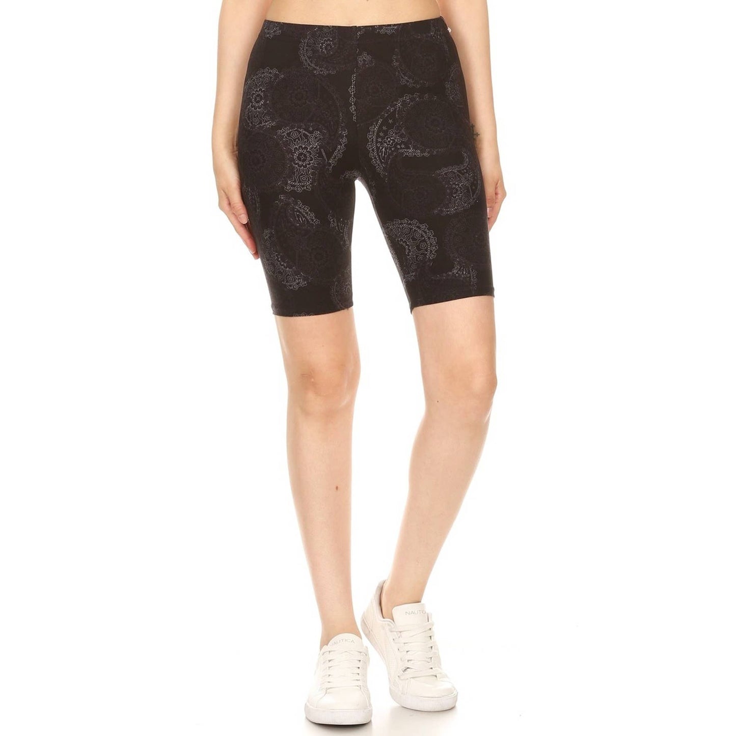Buttery Soft Print Bike Shorts