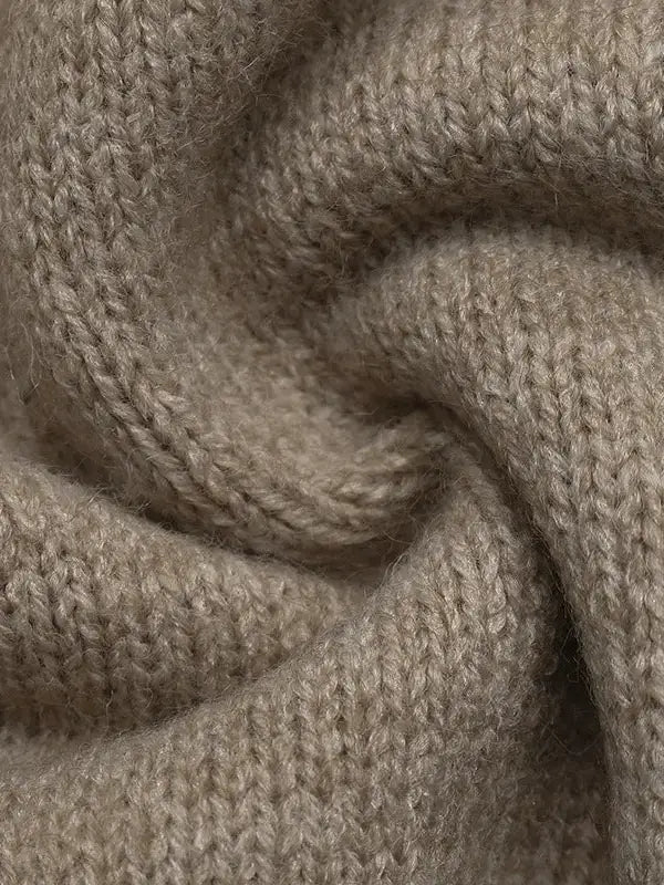 Layered Look Button Sweater