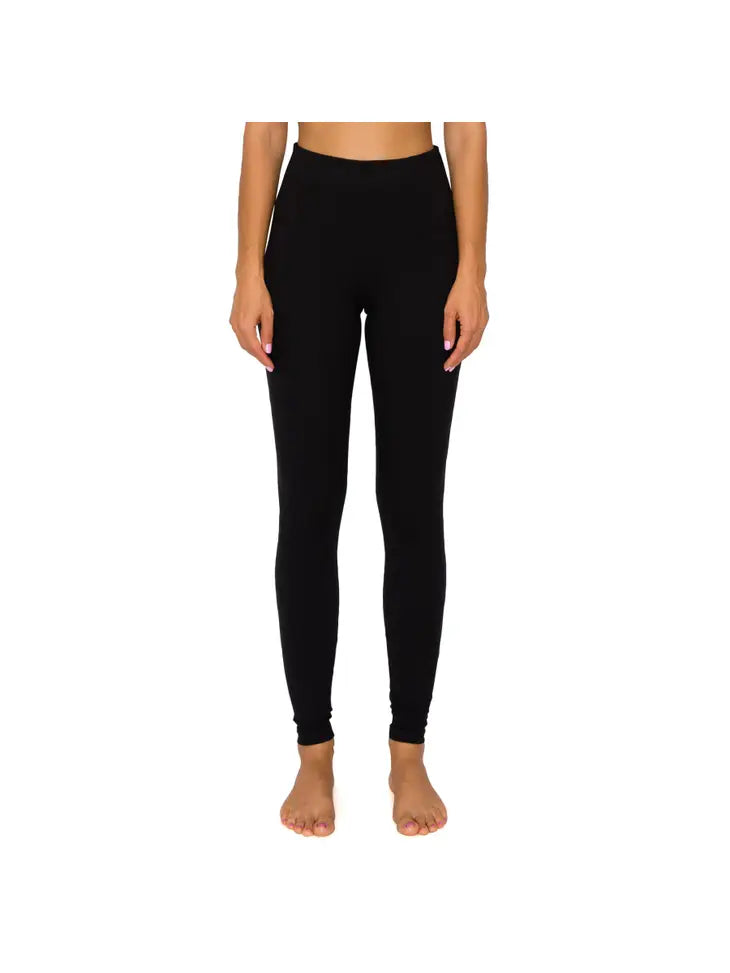 5" Yoga Band Premium Solid Activewear Leggings