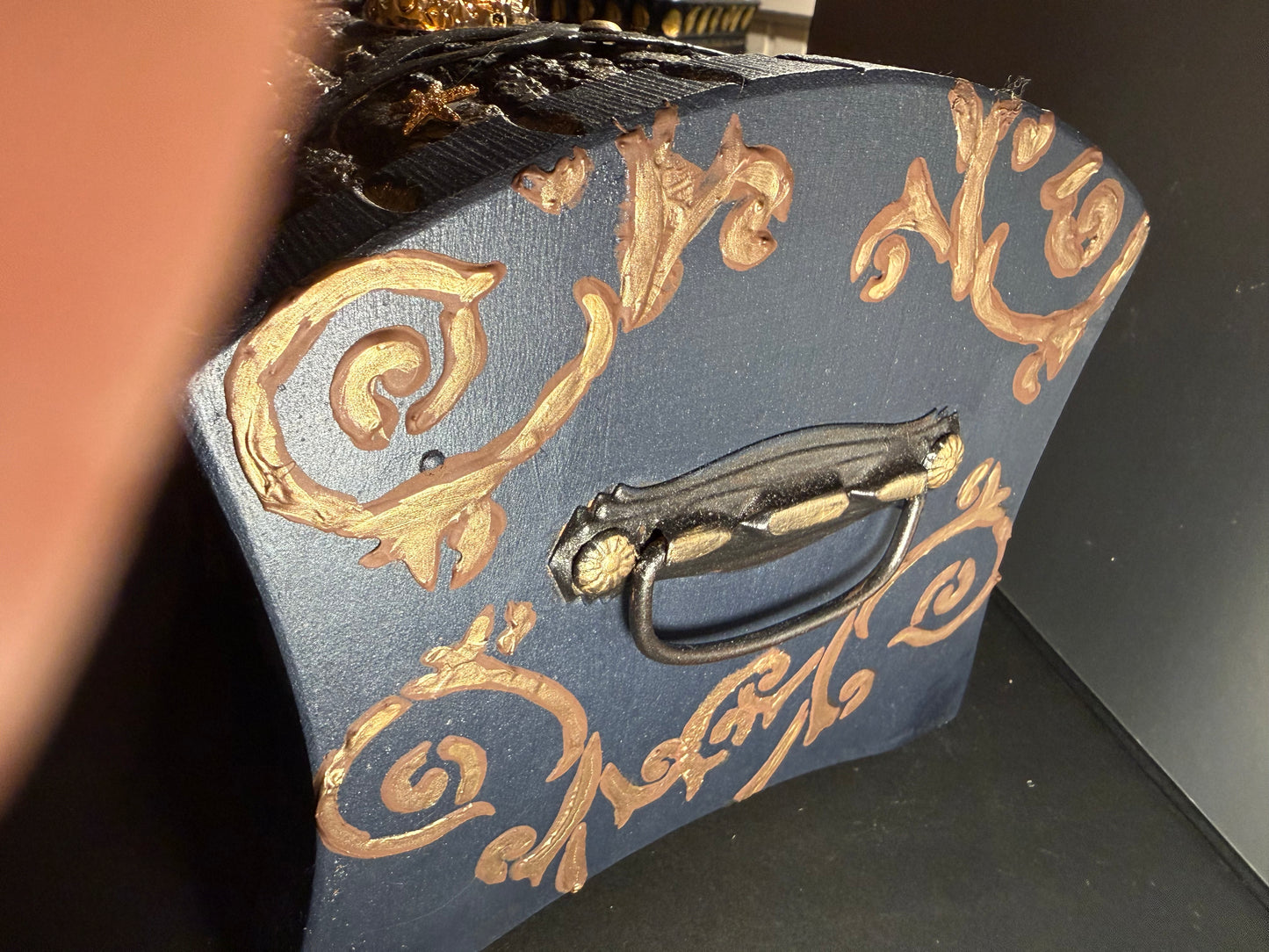 Handcrafted Pirate Treasure Chest - One of a Kind - 3184