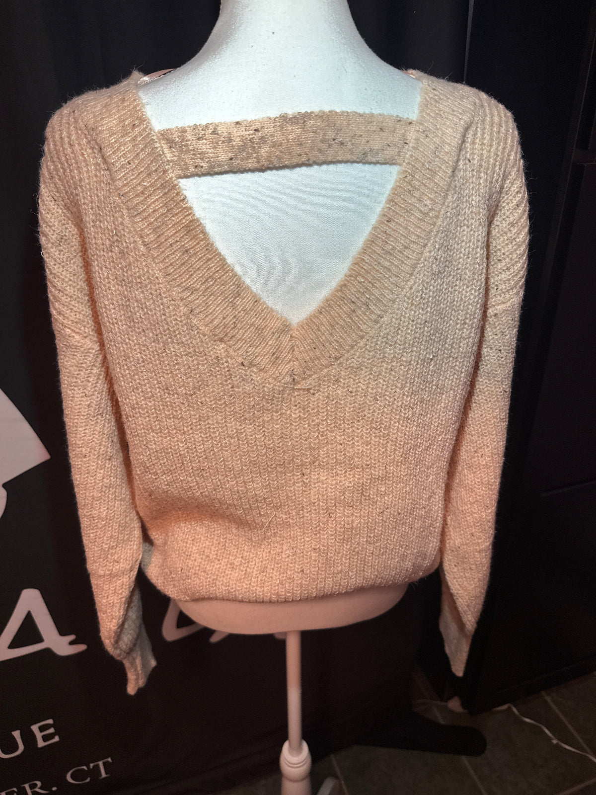 Peach Soft Sweater