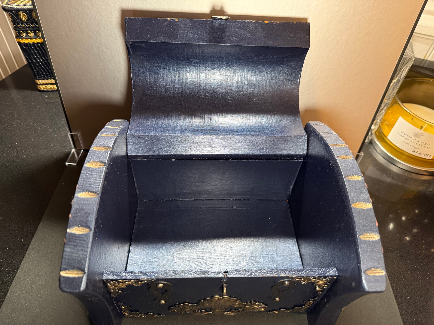 Handcrafted Pirate Treasure Chest - One of a Kind - 3184